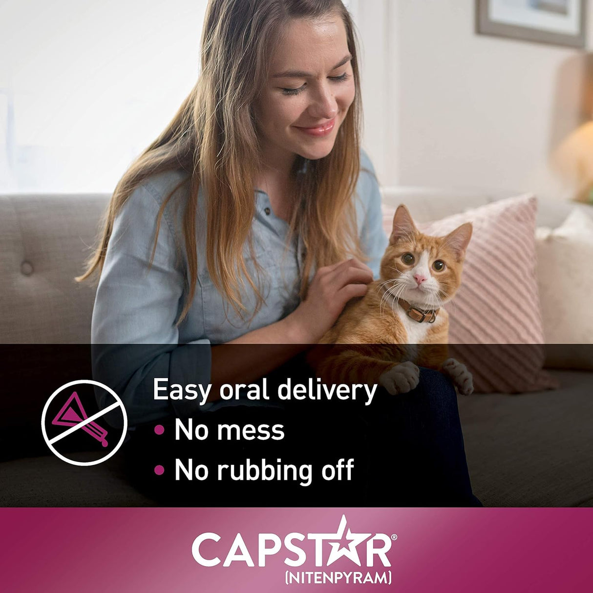 Antipulgas CAPSTAR (nitenpyram) Tratamiento oral 6 dosis