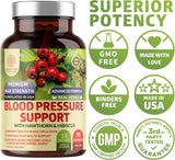 Suplemento Soporte de presión arterial premium con espino