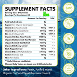 Gomitas de Sea Moss Irish 3100mg, 120 unidades