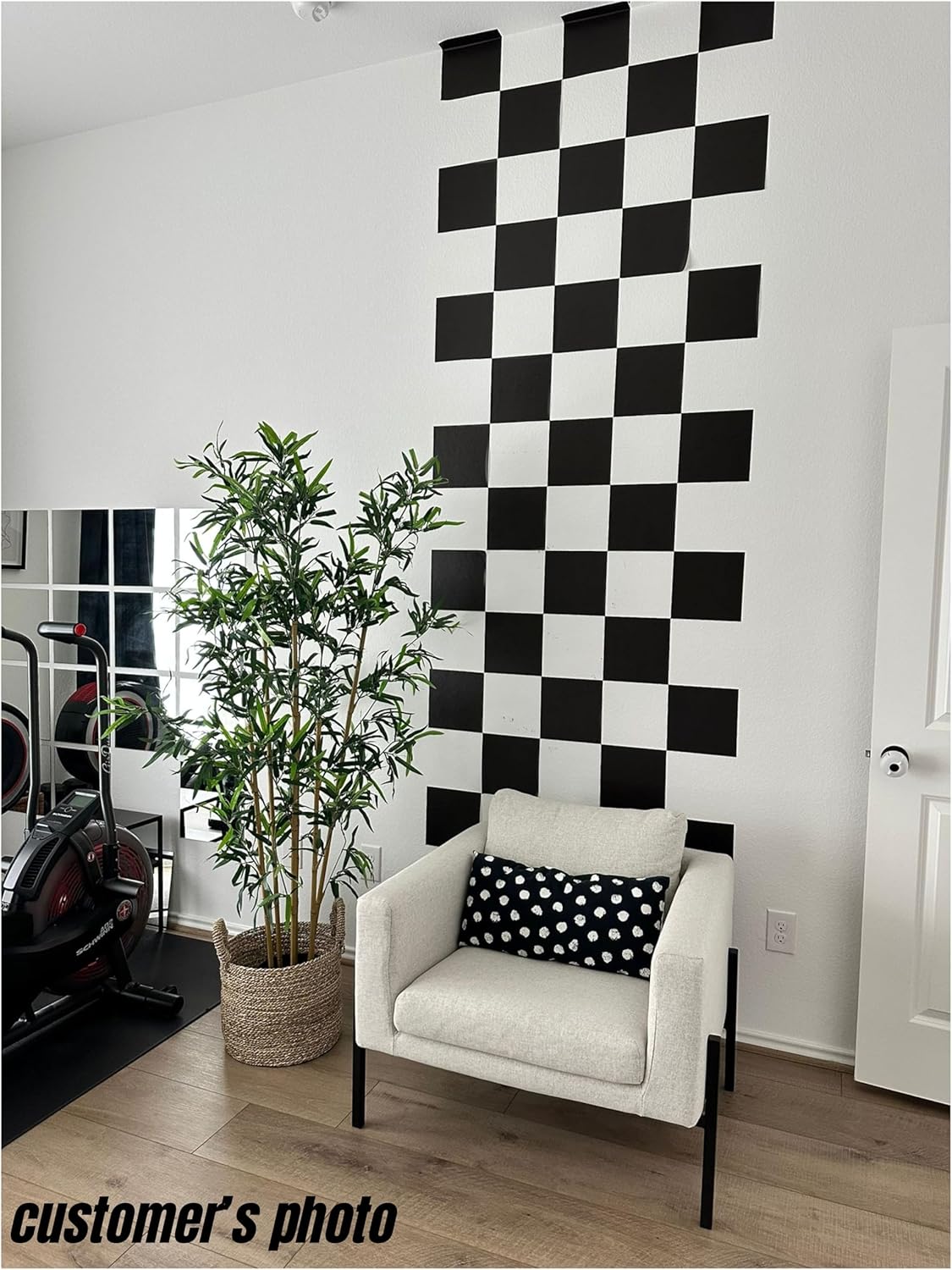 Vinilos Adhesivos MINICK 36 Piezas Grande 8x8 Paredes Decorativas