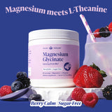 Magnesio Glicinato + L-Teanina | 60 porciones, sin azúcar