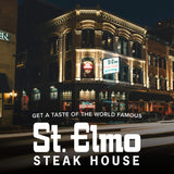 Esmalte de cerveza de raíz de St. Elmo, gran salsa y adobo para alas, costillas, hamburguesas y más