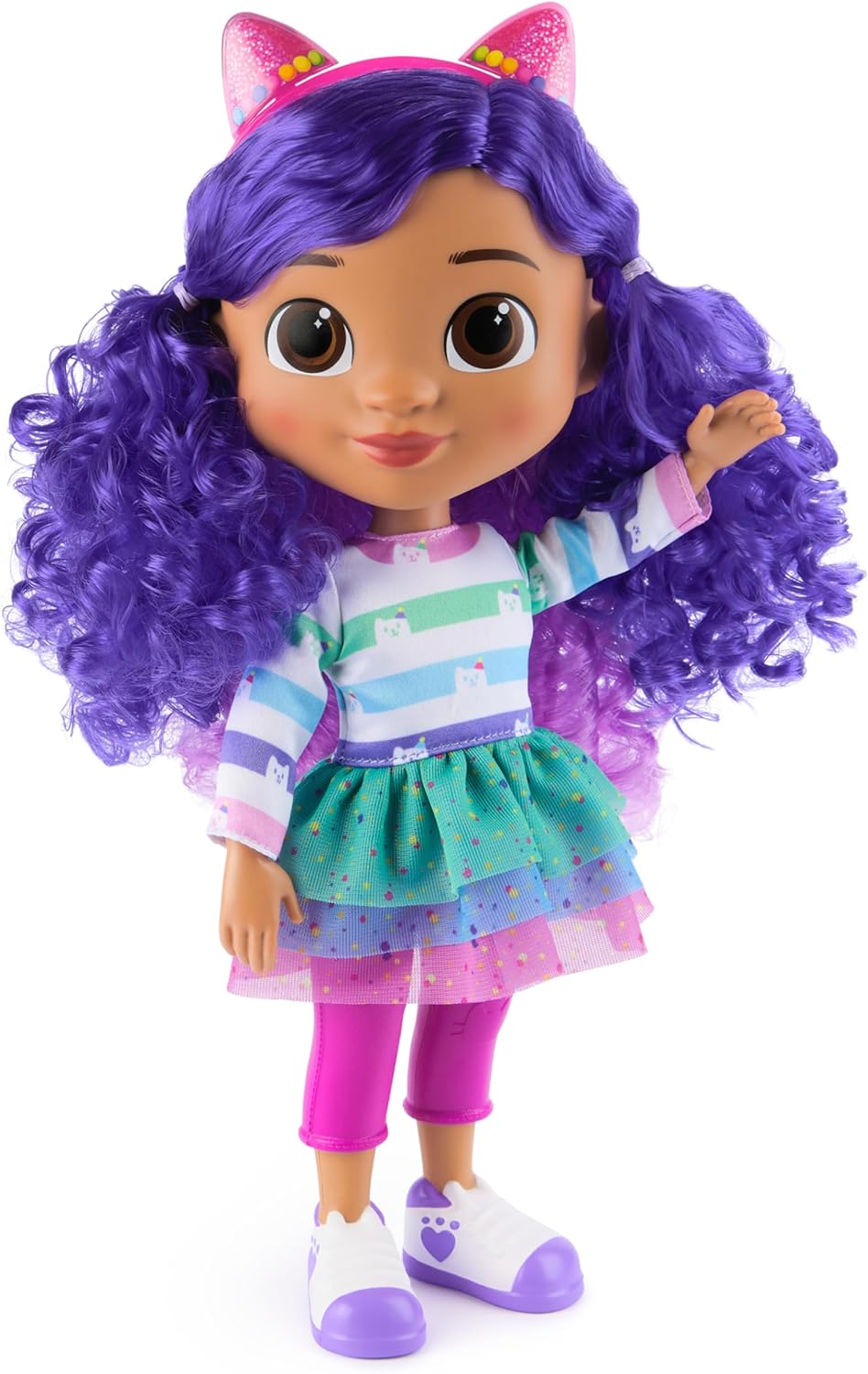 Muñeca Gabby, 13 con Sonidos y Orejas Reversibles, 3+ Años