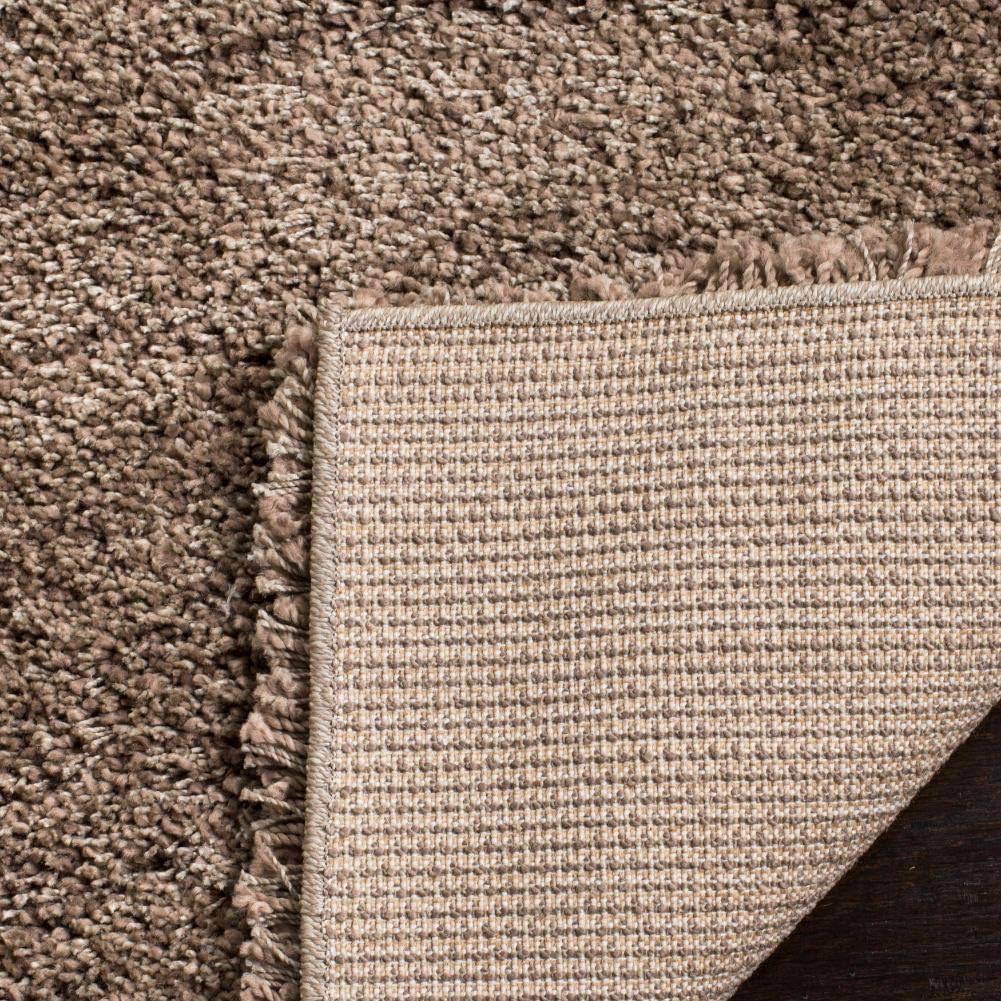 Alfombra shag premium cuadrada de 5'3, modelo SG151