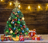 Árbol de Navidad Mini 22 con 30 Luces LED, Decoración Navidad