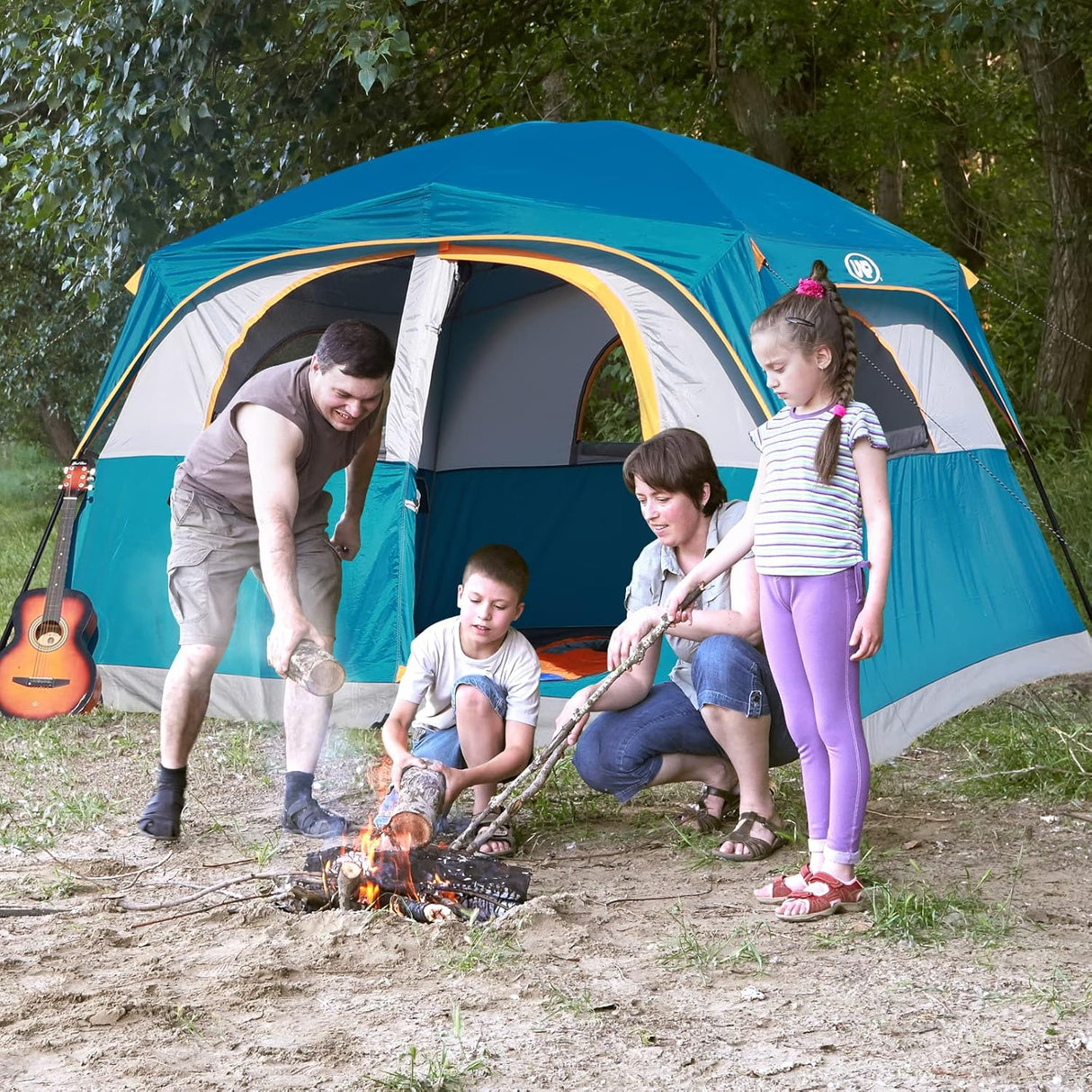 Tienda UNP: Carpa Familiar 6 Personas Impermeable 10'X9