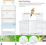 Jaulas de pájaros loros parte superior abierta Yaheetech Play
