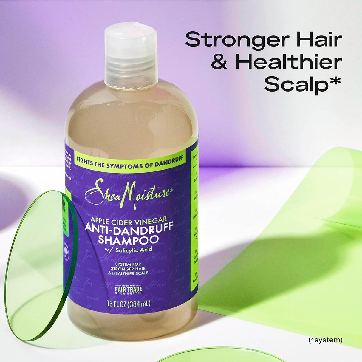 SheaMoisture Sistema de cuidado del cabello Champú anticaspa
