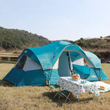 Tienda UNP Carpa Familiar 10 Personas, Doble Capa, Impermeable
