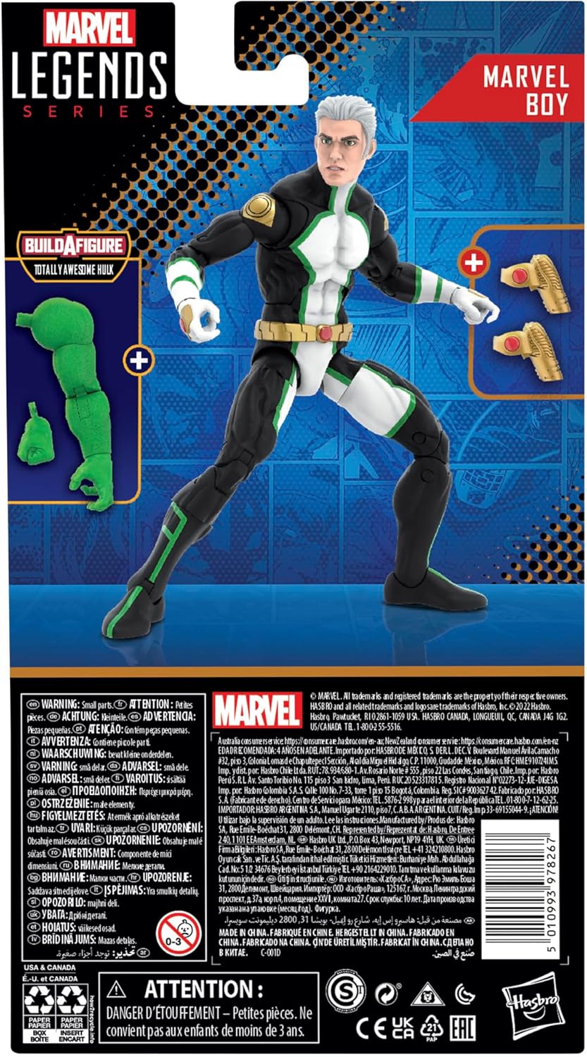 Figuras de Acción Marvel Boy, Coleccionable de 6 Pulgadas