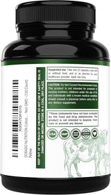 Suplemento de Calostro 1000mg - Vegano, Gluten Free, USA