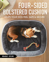 Cama ortopédica para perros grandes, soporte de espuma, modelo 2023