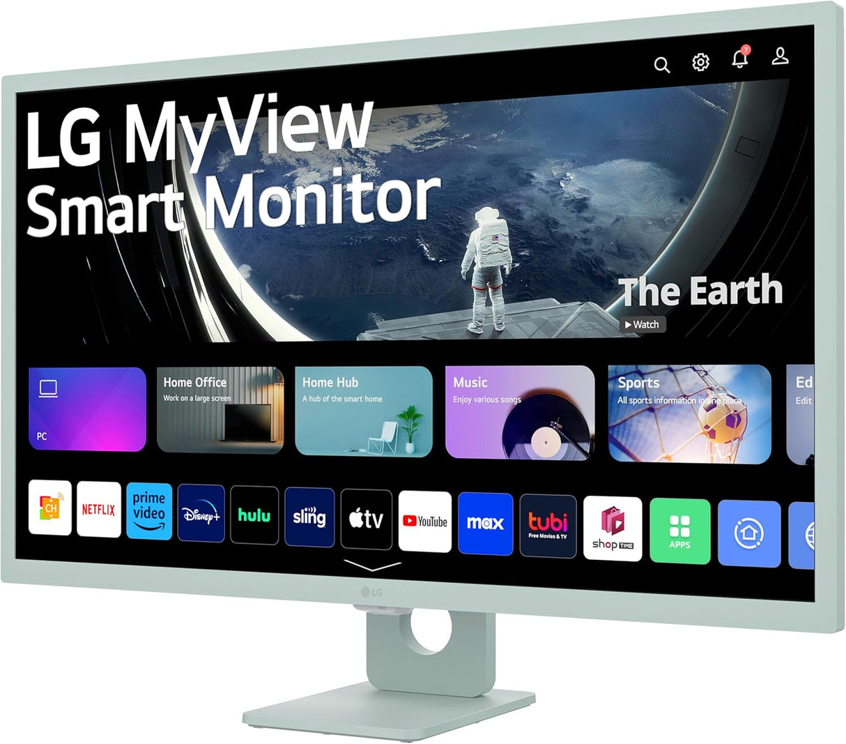 Monitor LG 32SR50F-G 32 FHD IPS, webOS 23, HDR 10, Bluetooth