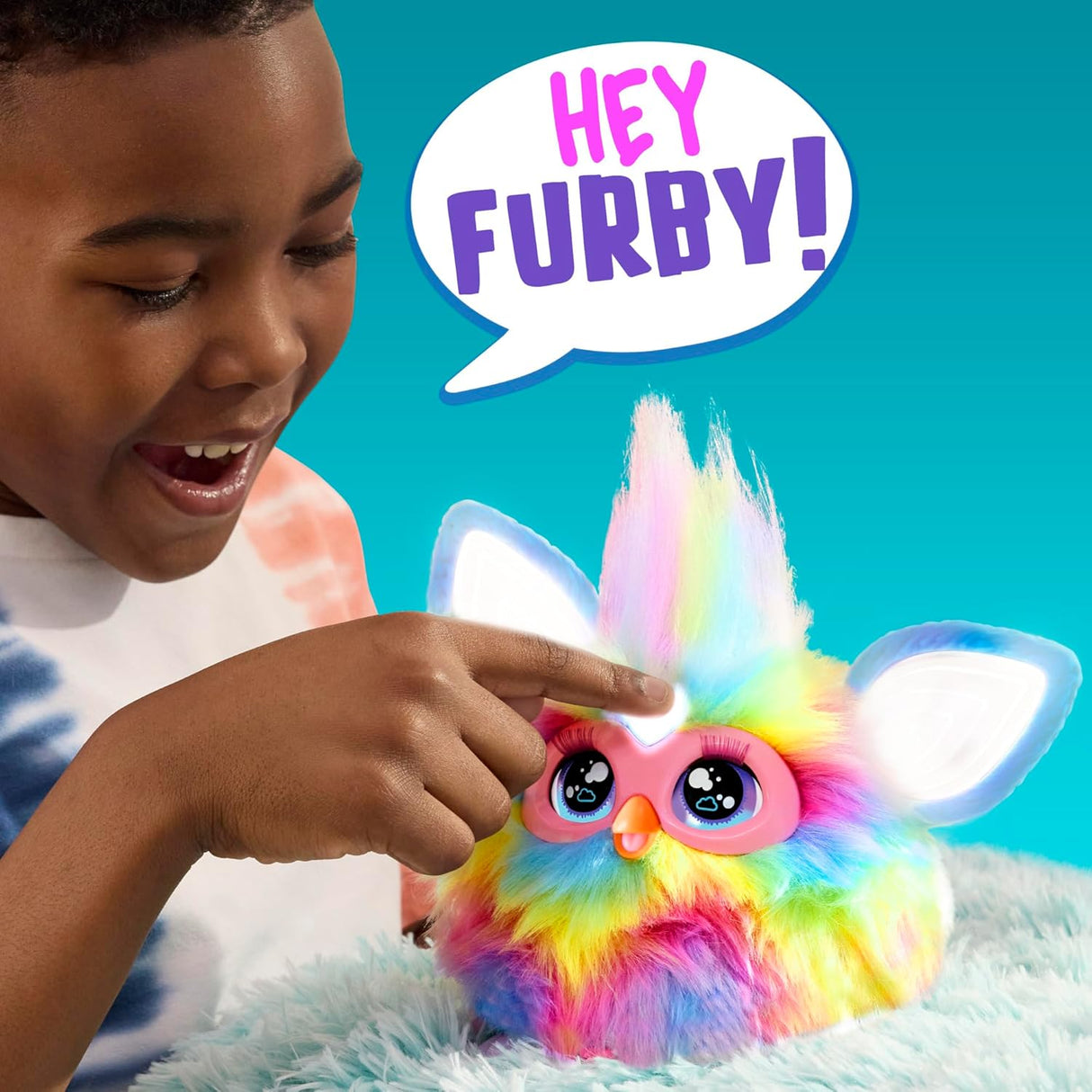 Juguete  Furby Tie Dye, Interactivo con Accesorios, 15 Acc.