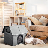Casa para Gatos MIU Color, Aislada, Grande, 17.1 x 15 x 16.6