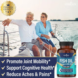 Aceite de pescado Omega 3 2500 mg - Suplemento sin gluten