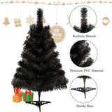Árbol de Navidad Artificial 2FT, Mini, con Base de Plástico