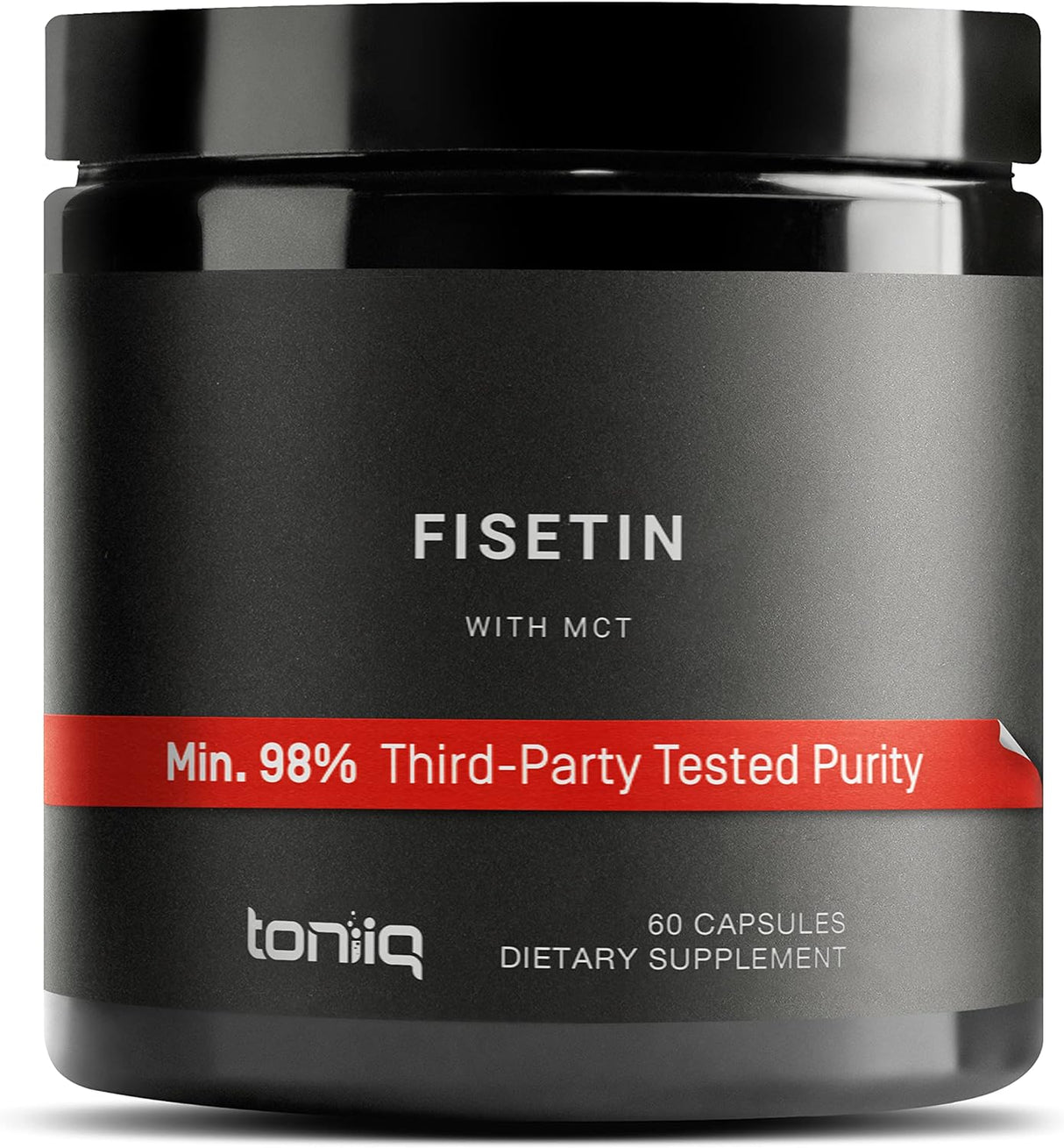 Suplemento Toniiq Fisetina de ultra alta pureza de 500 mg