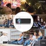 Proyector SMONET 1080P HD 7500L Mini Portátil para TV y PS5