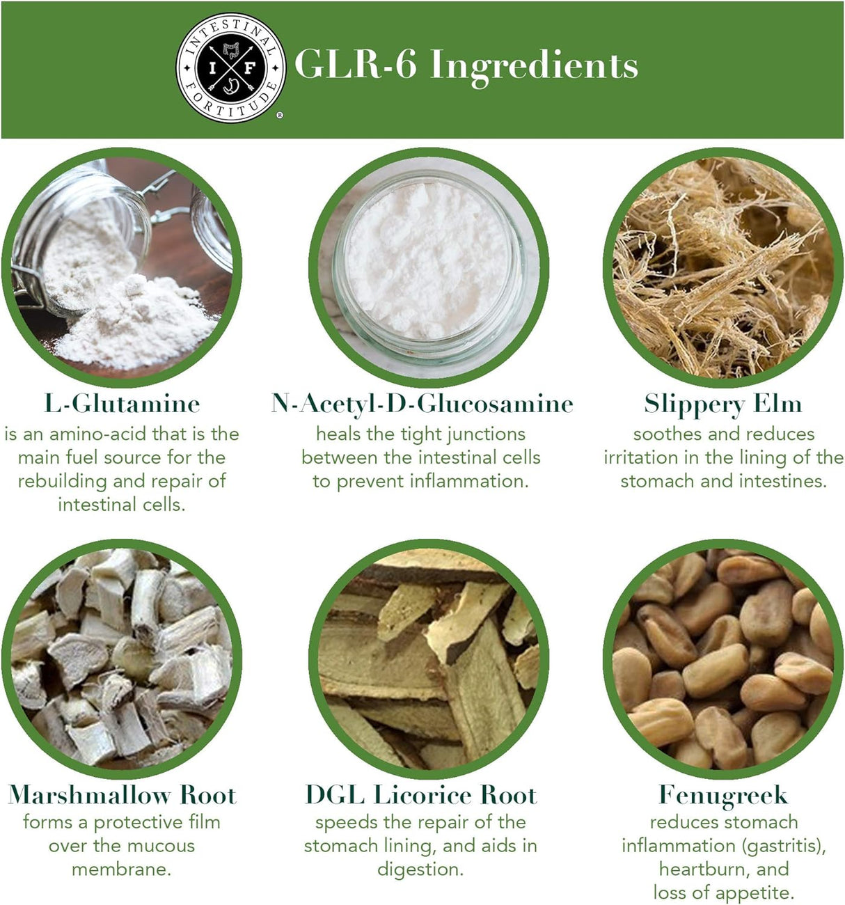 Suplementos Alimenticios de reparación intestinal con fugas