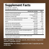 Vitaminas Todo en Uno para Crecimiento Capilar 90 Cápsulas