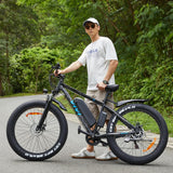 Bicicleta Eléctrica Vivi F26FUL 1000W, 48V, 60 Millas, 7 Velocidades
