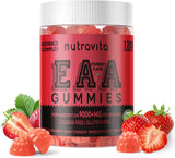 Gomas EAA 120 Gummies, 9000 mg Aminoácidos Esenciales, No GMO