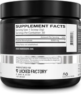Creatina Monohidratada 150g Jacked Factory - 30 Porciones