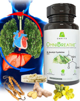 Suplementos de Alivio del asma salud bronquial Omnite