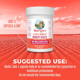 Probióticos de salud diaria 3 en 1 para mujeres MaryRuth's