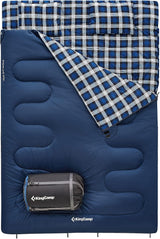 Saco de dormir doble de 20 grados para adultos