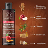 Aceite corporal con sabor Manzana y canela Dude's Love