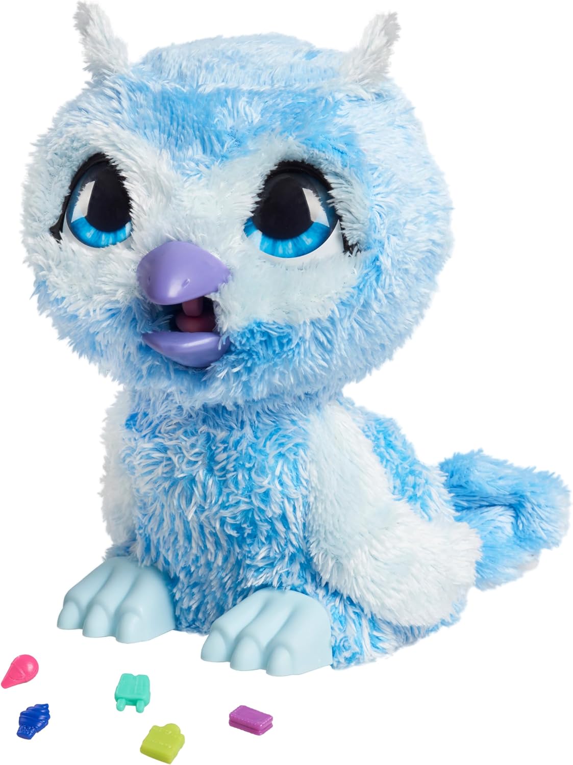 Juguete interactivo Owlen The Owl de furReal, 6 piezas, 4+