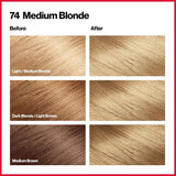 Tinte permanente para cabello con tecnología 3D REVLON