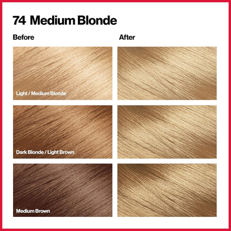 Tinte permanente para cabello con tecnología 3D REVLON