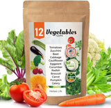 Semillas de Vegetales Herencia - 1000 Semillas No-GMO Survival