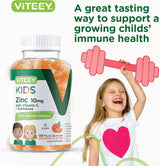 Suplemento 120 und Gomitas de zinc de 10 mg con vitamina C