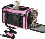 Transportín para mascotas YUDODO 25 lbs, ligero y plegable