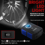 Inflador de neumáticos de 150 PSI medidor digital FORTEM