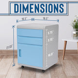 Archivador con 3 compartimentos SERENELIFE ‎SLRLCB28