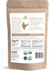 Polvo de Raíz de Ashwagandha Orgánico - SHOPOSR, 100% Crudo