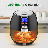 Freidora de Aire Digital  NUTRICHEF  PKAIRFR54