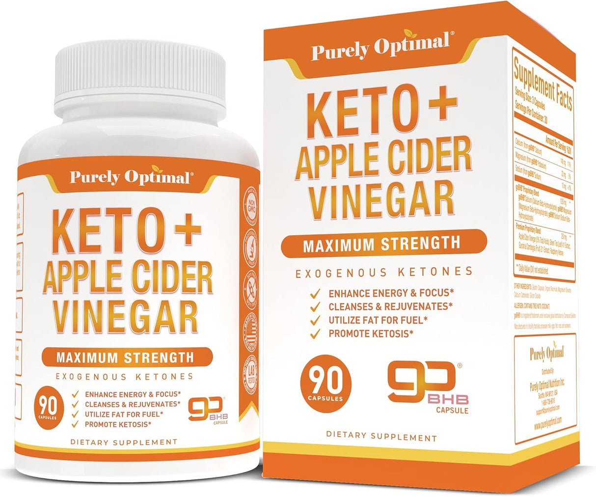 Pastillas keto prémium cápsulas de vinagre de sidra