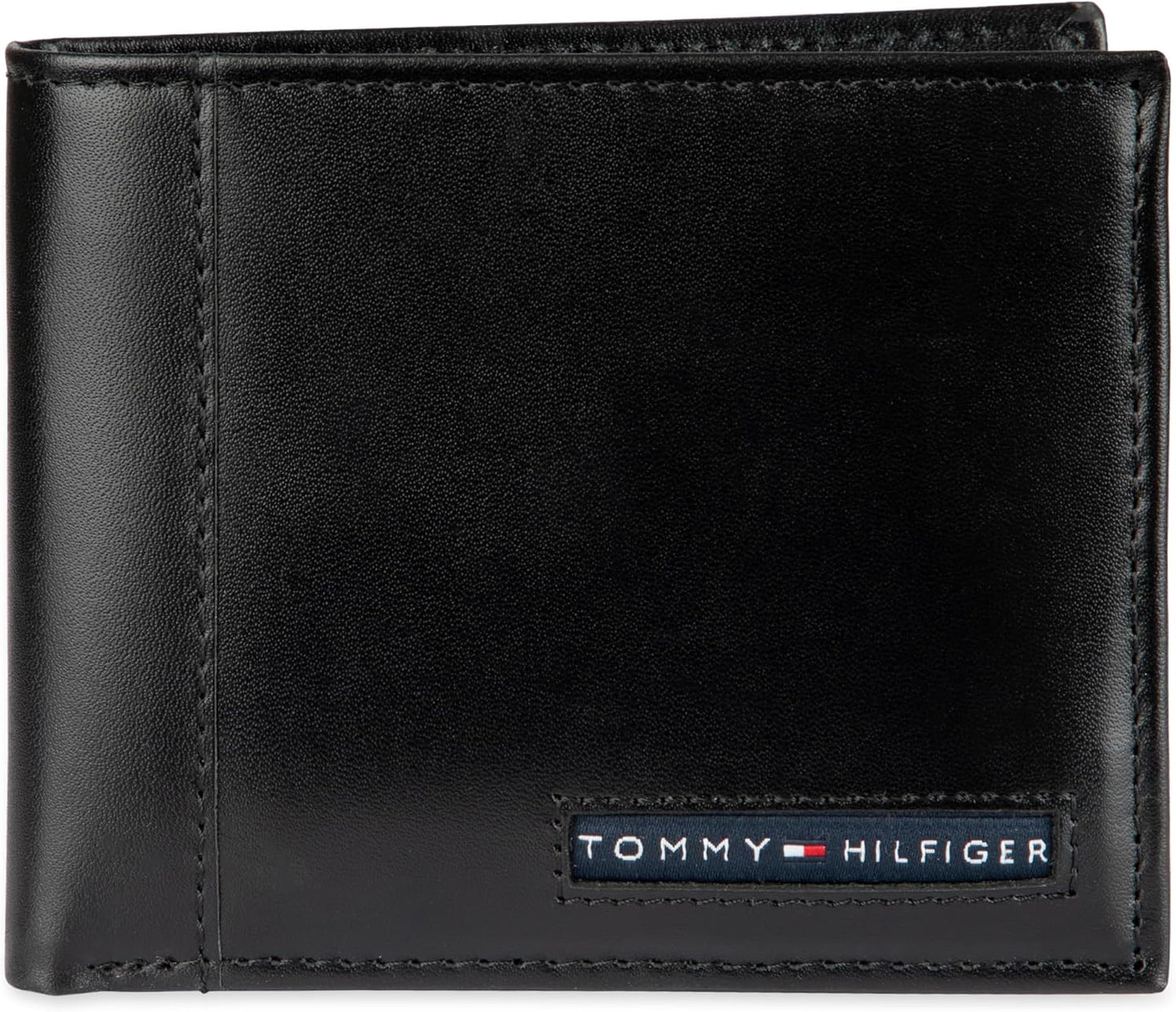 Billetera de Cuero Tommy Hilfiger - Slim Bifold, 6 Tarjetas, ID