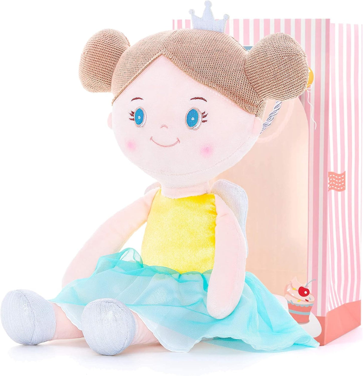 Peluche Muñequitas Gfts Combinación amarillo