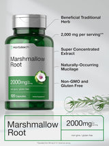 Suplemento Horbaach Cápsulas de raíz de malvavisco  2000 mg
