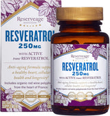 Suplemento antioxidante celular Resveratrol 250 mg Keto 30un