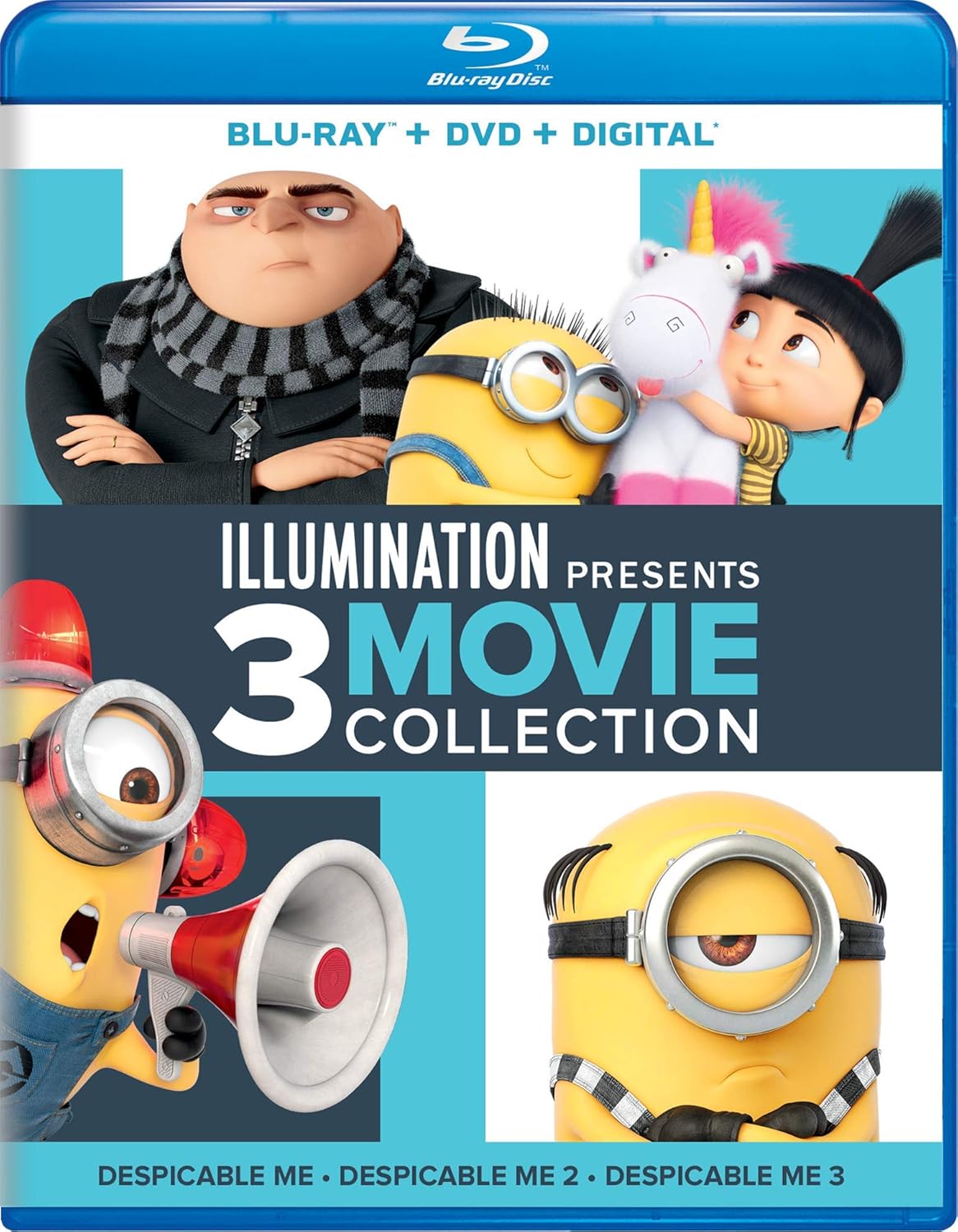 Colección de 3 Películas: Mi Villano Favorito (Blu-ray + DVD + Digital)