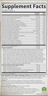 Garden of Life Multivitamin Orgánico para Hombres 40+, 60 Tabletas