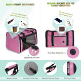 Transportín para mascotas YUDODO 25 lbs, ligero y plegable